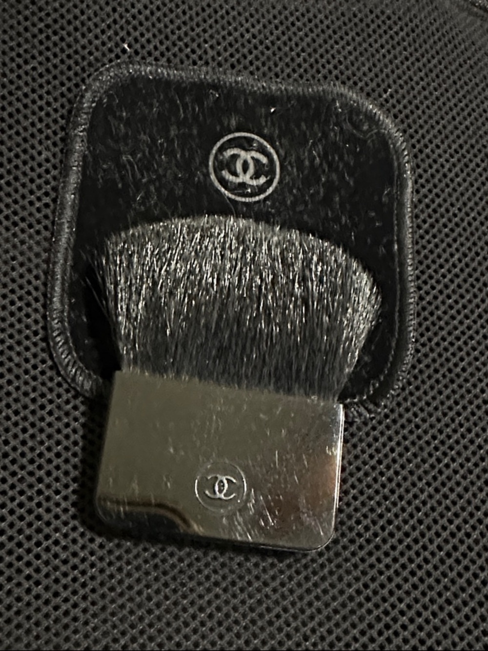 CHANEL Novelty Black Travel Cosmetic Case with Accessories - Picture 7 of 14